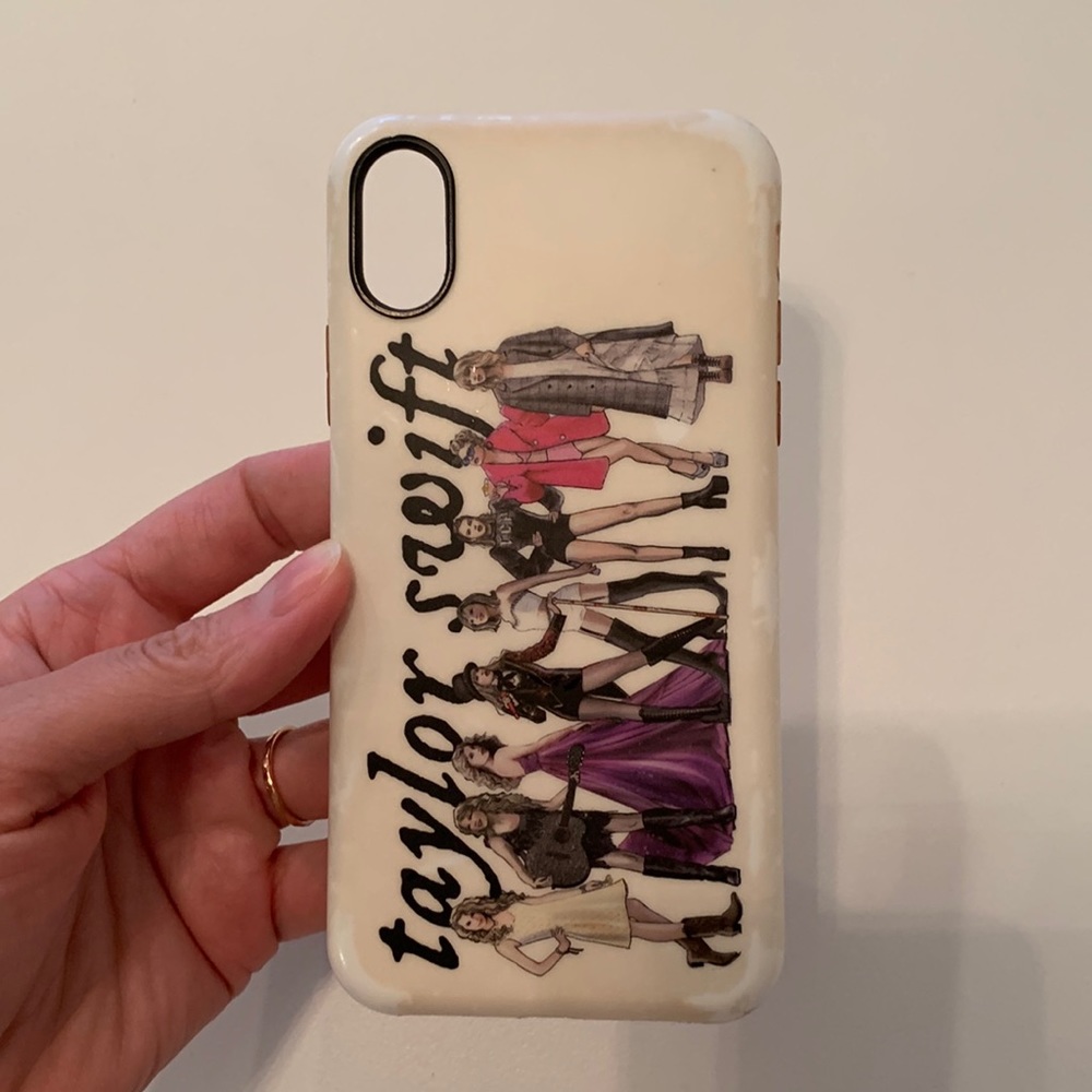 TAYLOR SWIFT iPhone XS phone case - Folklore Eras